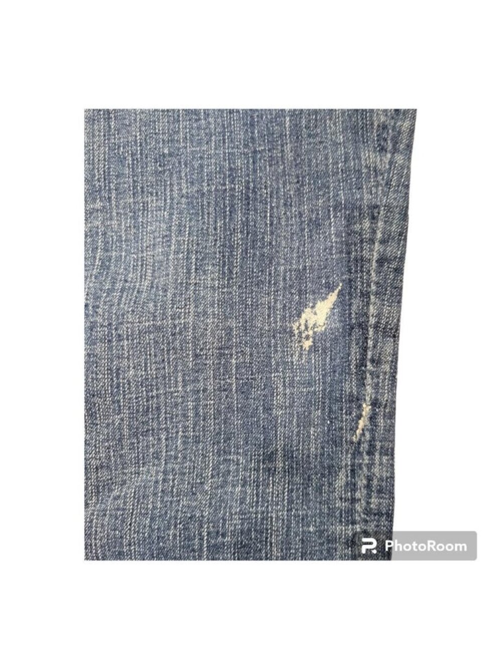 Maurices Distressed Blue Denim Jeans Size 13/14 Straight Leg Womens Casual Style - Picture 5 of 6
